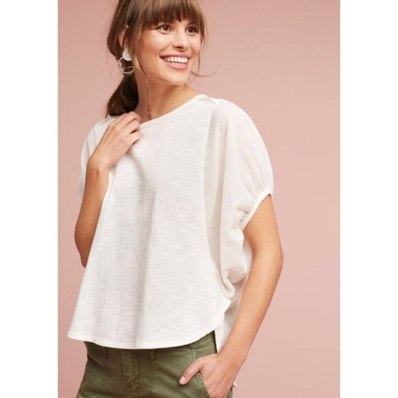 Anthropologie Tops - NWT Anthropoolgie Briony Puff Sleeve Blouse